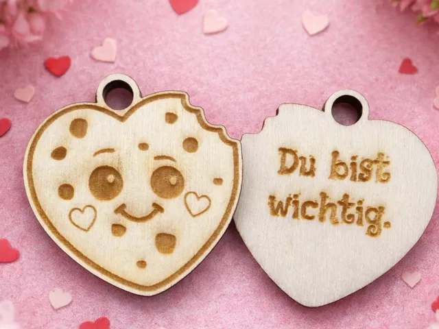 Liebe zum Mitnehmen – dein kleiner Holzanhänger mit großer Botschaft